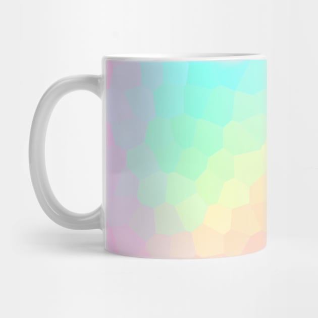 Pastel Rainbow Gradient with Stained Glass Effect by KelseyLovelle